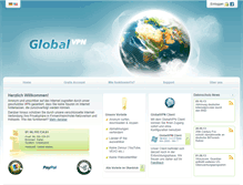 Tablet Screenshot of de.globalvpn.net